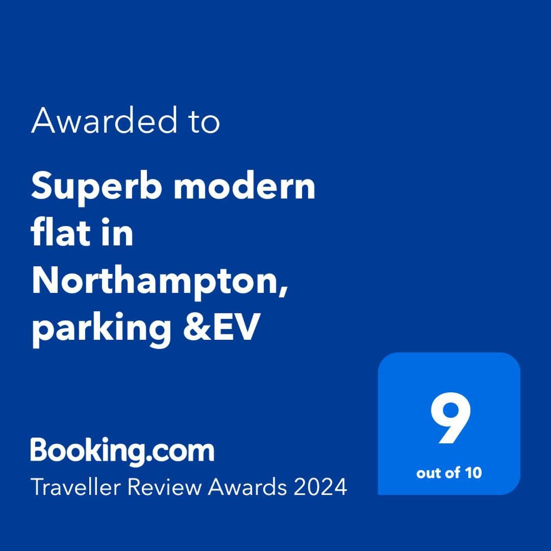 Superb Modern Flat In Northampton, Parking &Ev Apartment Екстериор снимка